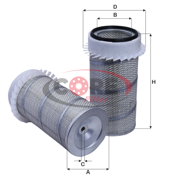 Air
 Filter-ZA 7104 S